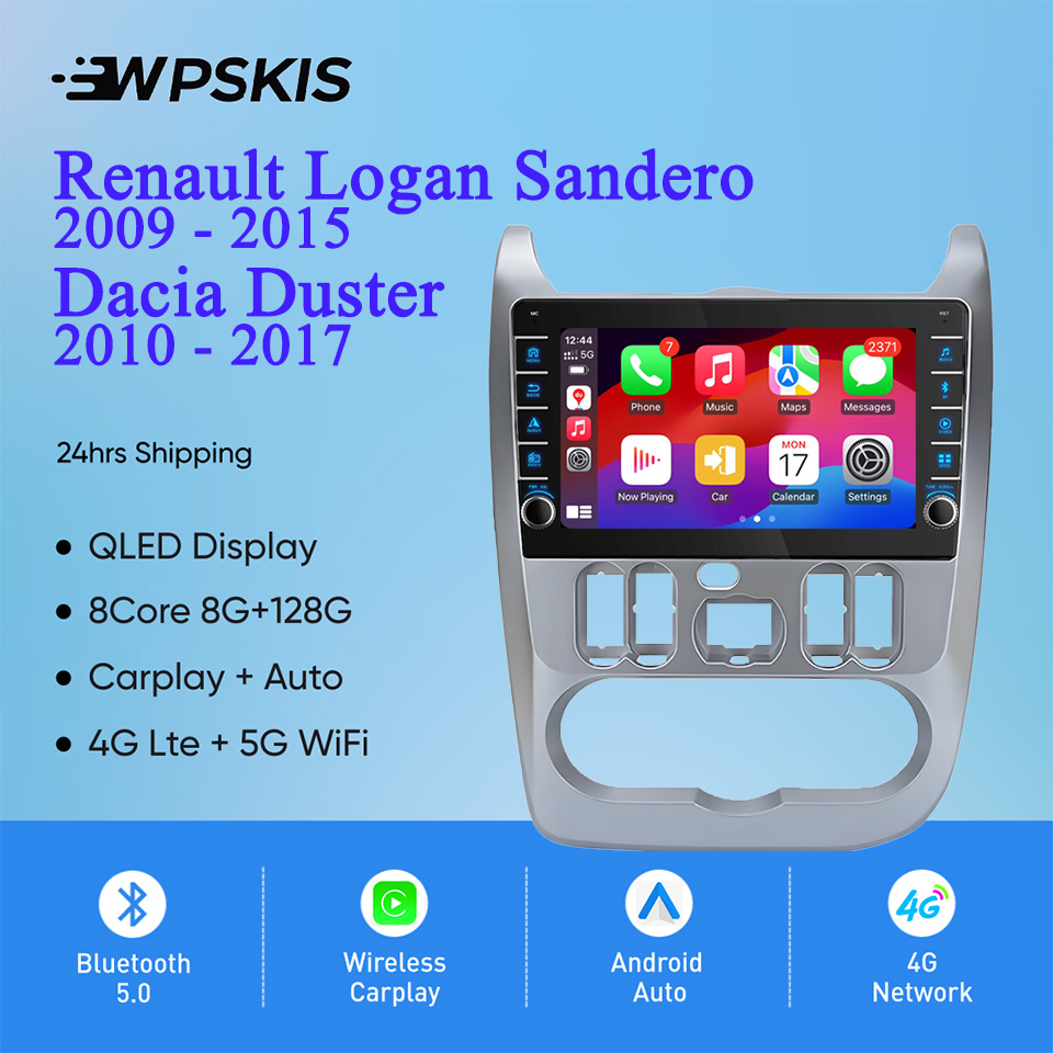 Audio Music Logo - 8G 128G Android14 Radio de coche
