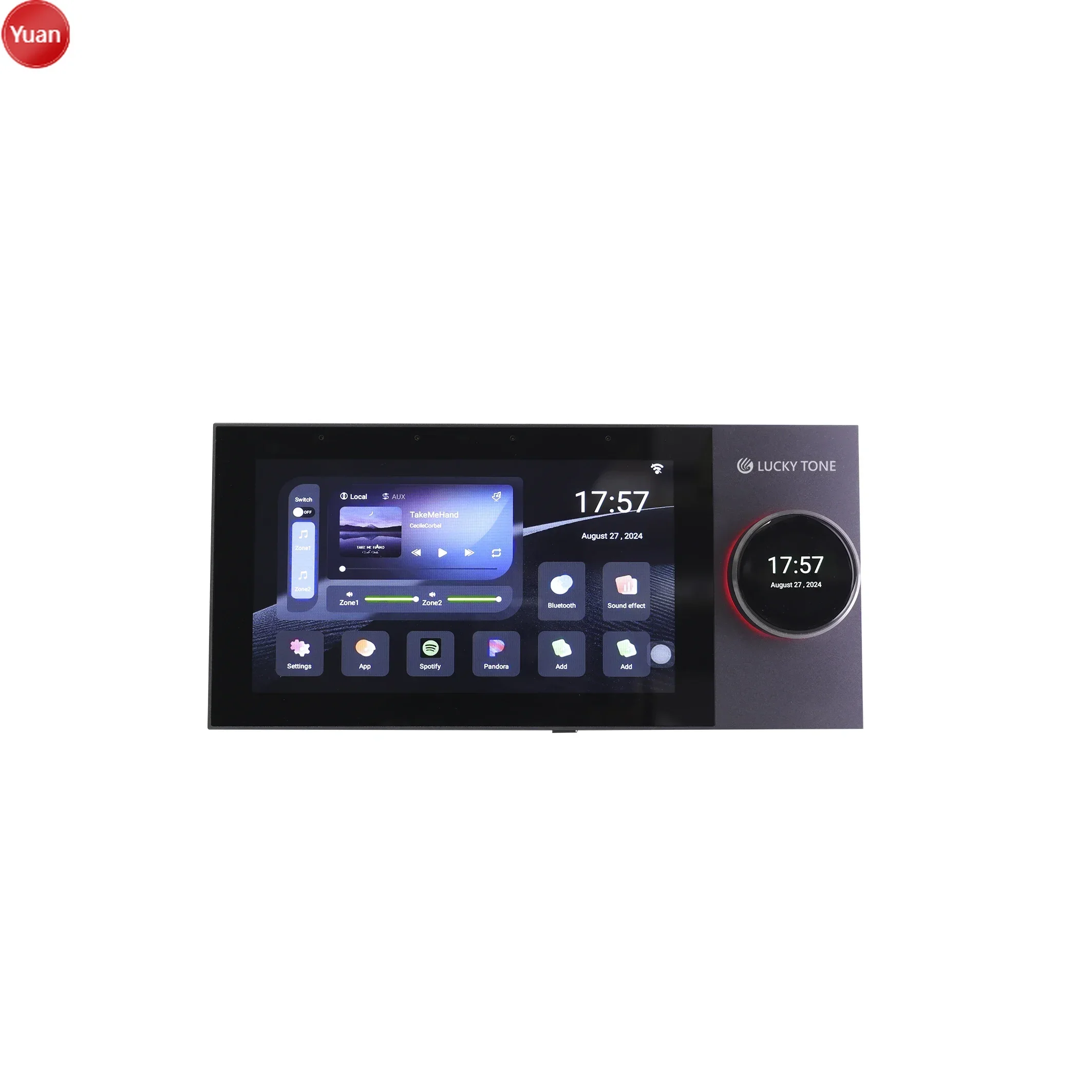 Audio Music In Background - Amplificador de Pared M, Panel de