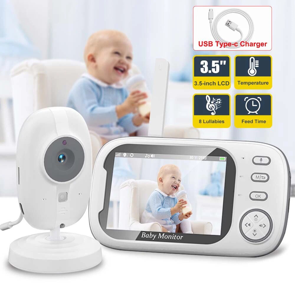 Audio Detect Music - Monitor de vídeo para bebé de