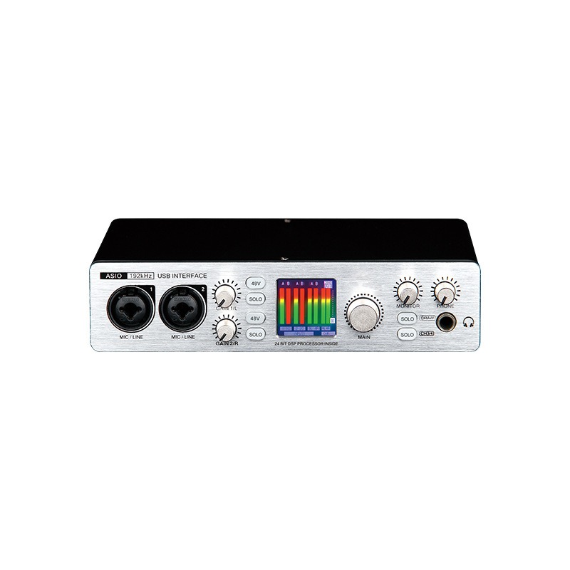 Audio Music Track - Tarjeta de sonido externa USB, estudio