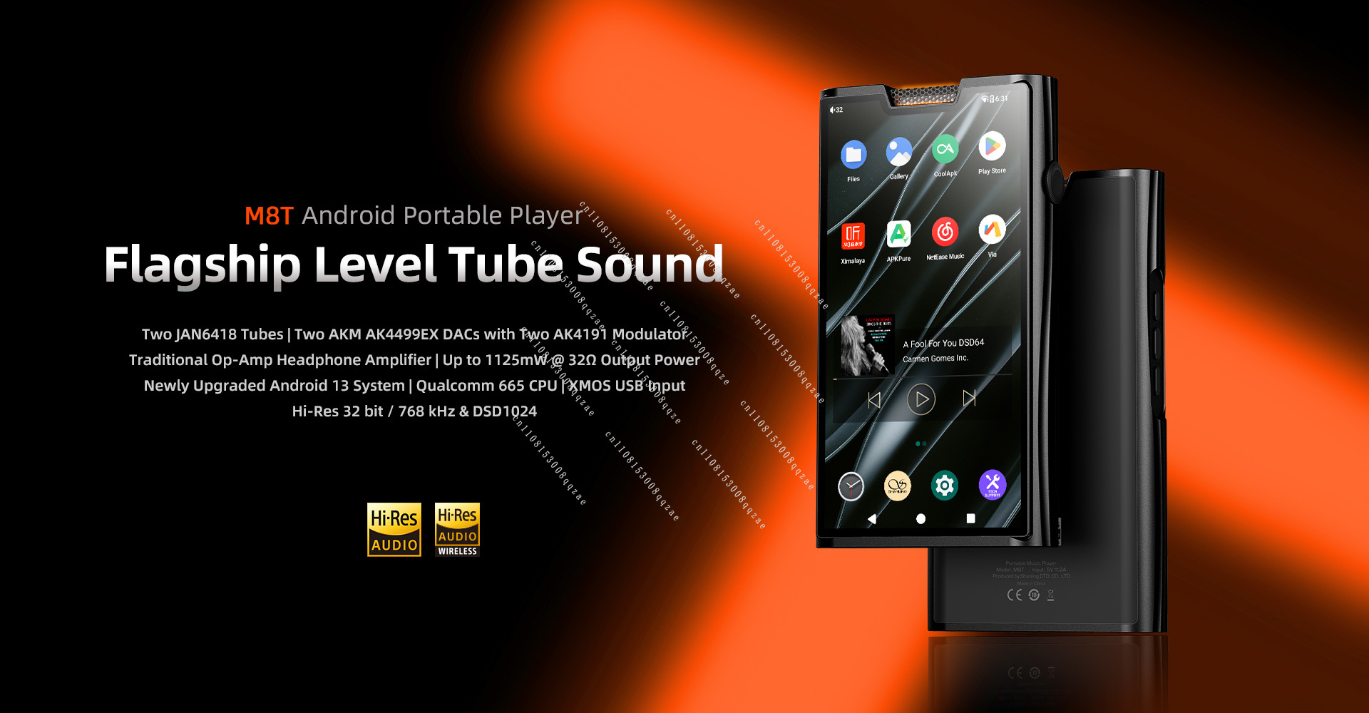 Audio Player With Youtube Music - Reproductor de Música HIFI Portátil Android