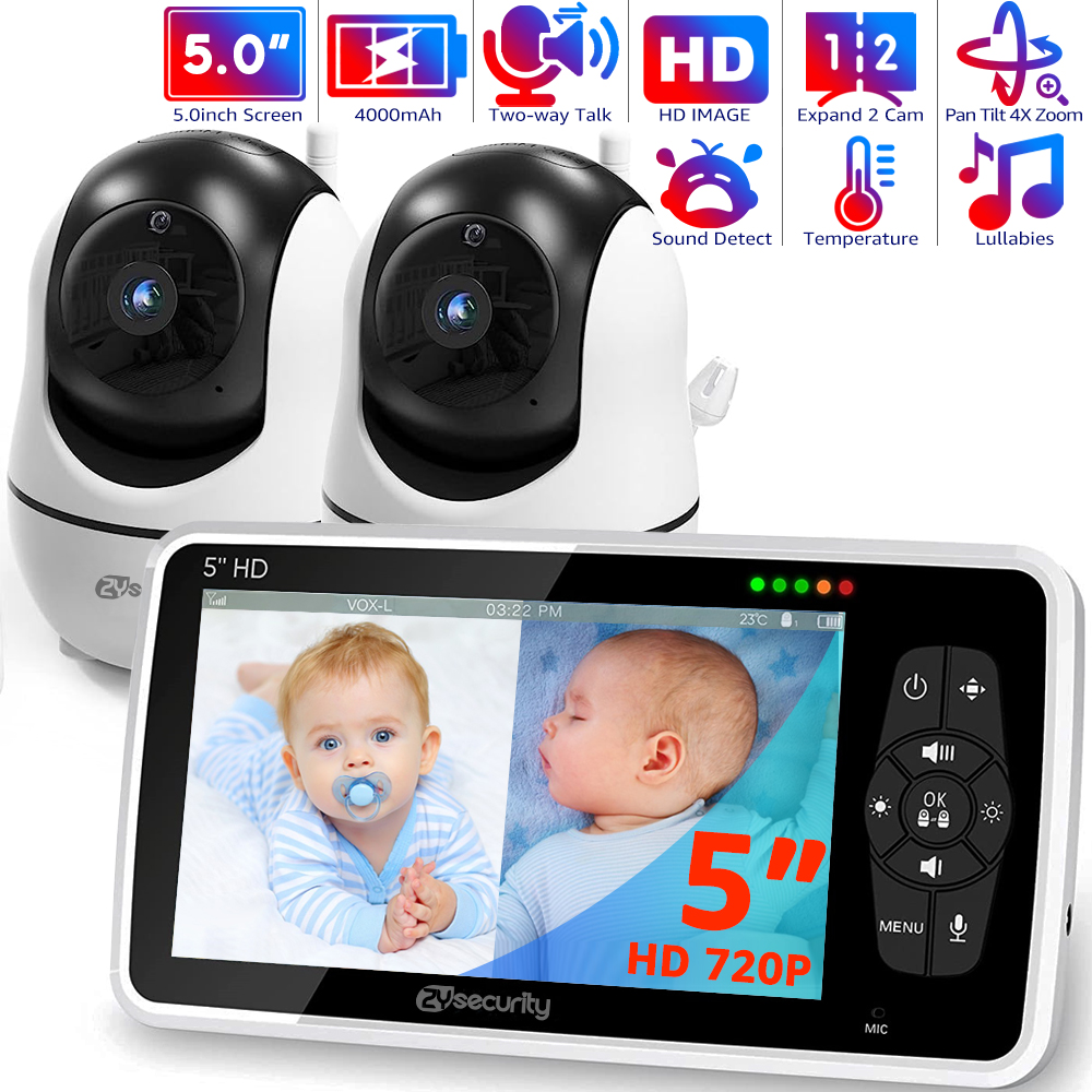 Audio Detect Music - Monitor de video para bebés de