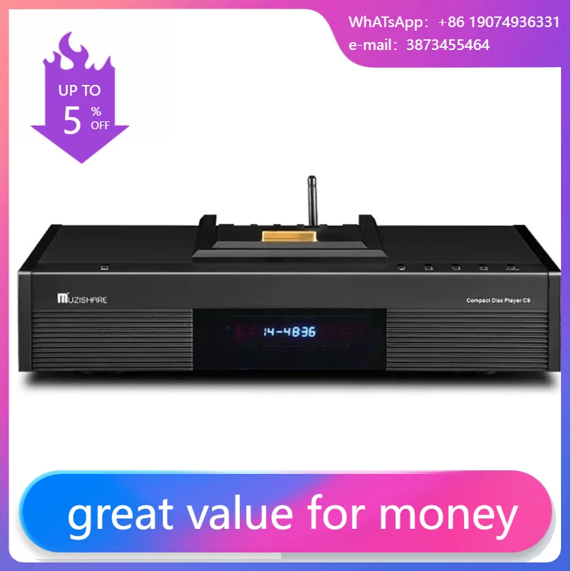Audio Player With Youtube Music - Reproductor de CD Profesional para el