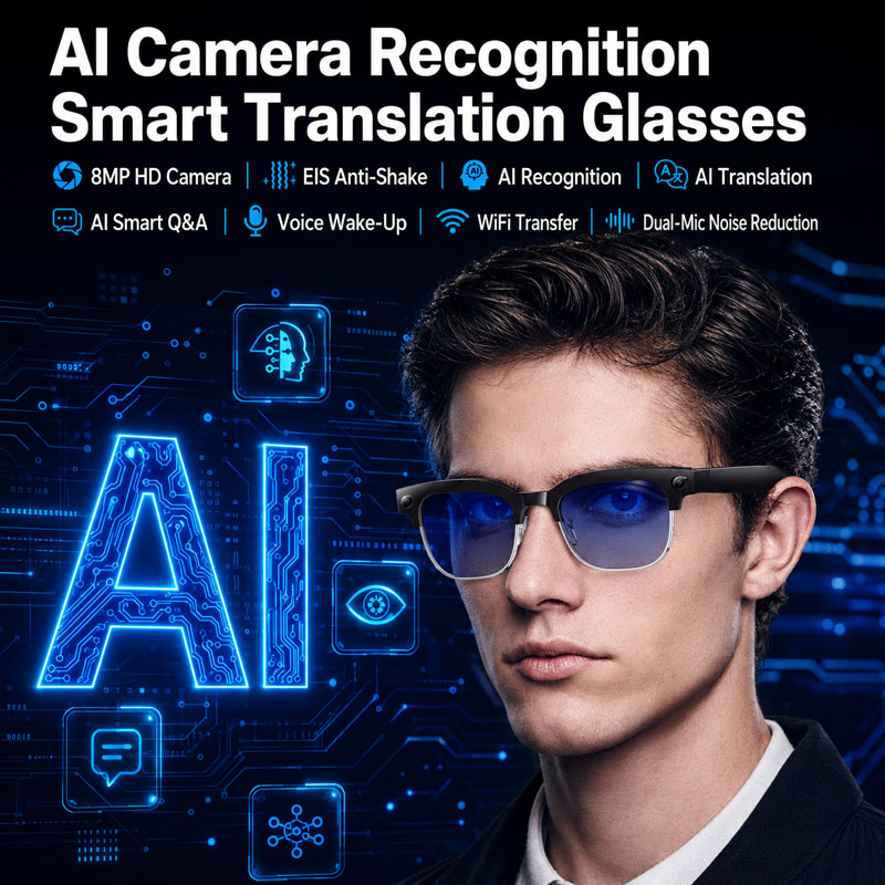 Gafas Inteligentes de Traducci - Audio Music Recognition reseña y precio