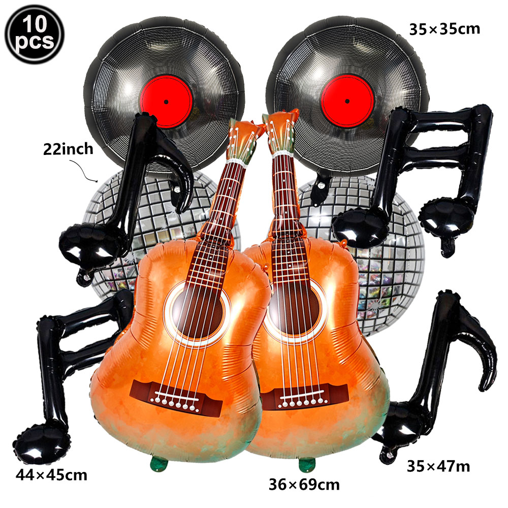 Set de Globos con Temática Mus - Audio Music Notes reseña y precio