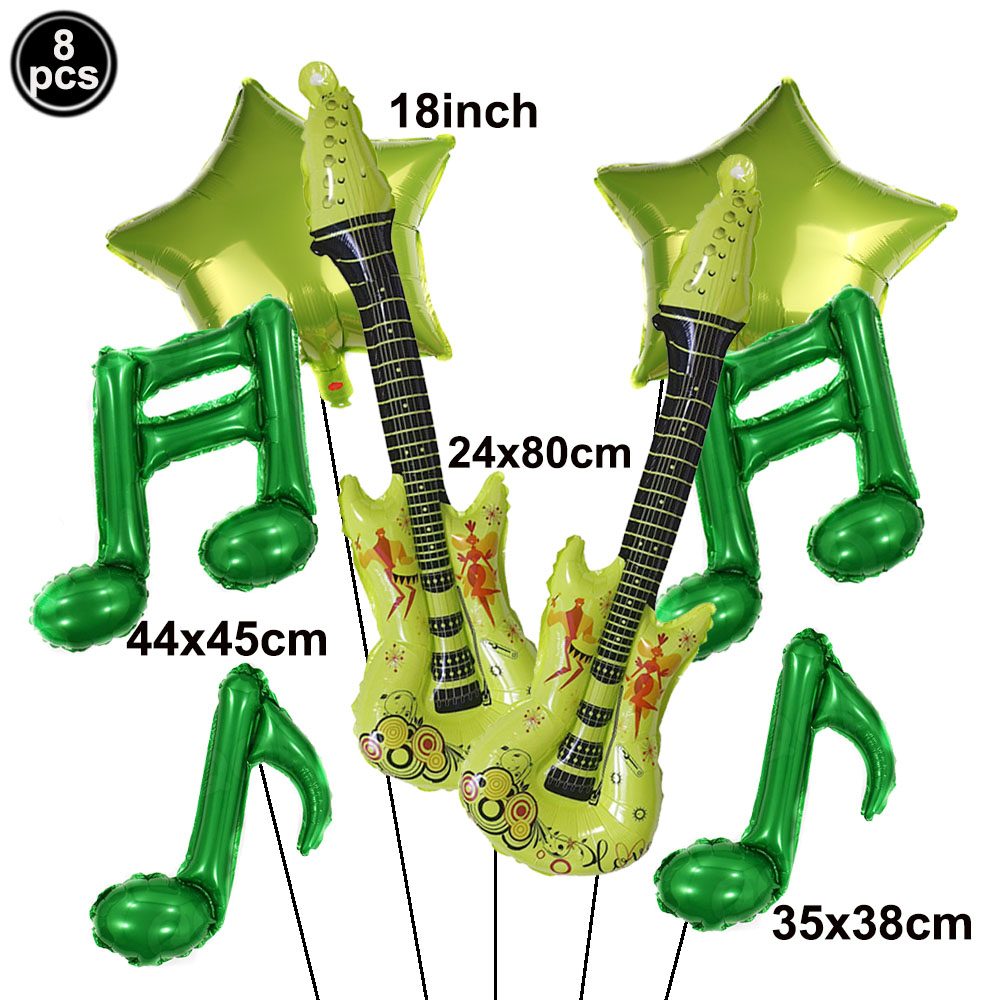 Set de Globos con Temática Mus - Audio Music Notes reseña y precio