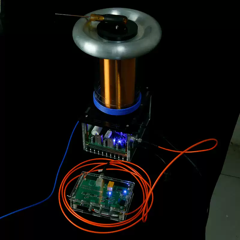 Bobina de Tesla Portátil de 22 - Audio Music Generator Free reseña y precio