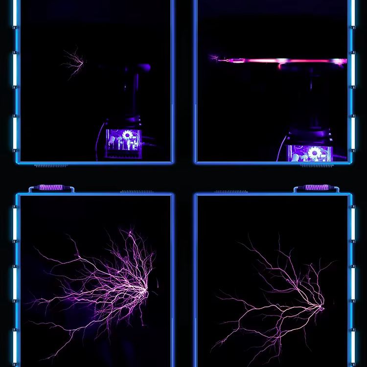 Bobina de Tesla Portátil de 22 - Audio Music Generator Free reseña y precio