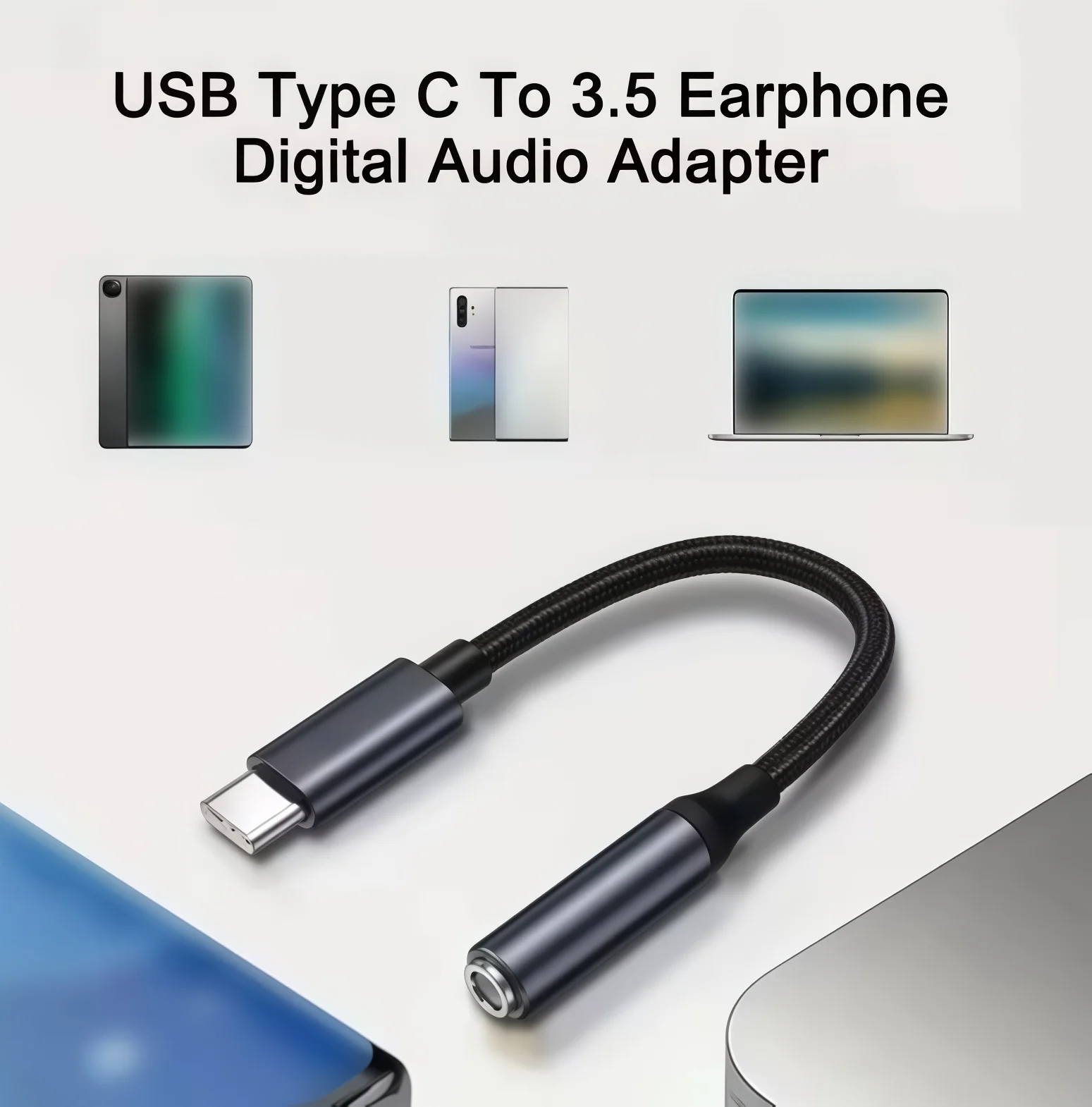 Adaptador de Audio USB-C a 3.5 - Audio Detect Music reseña y precio