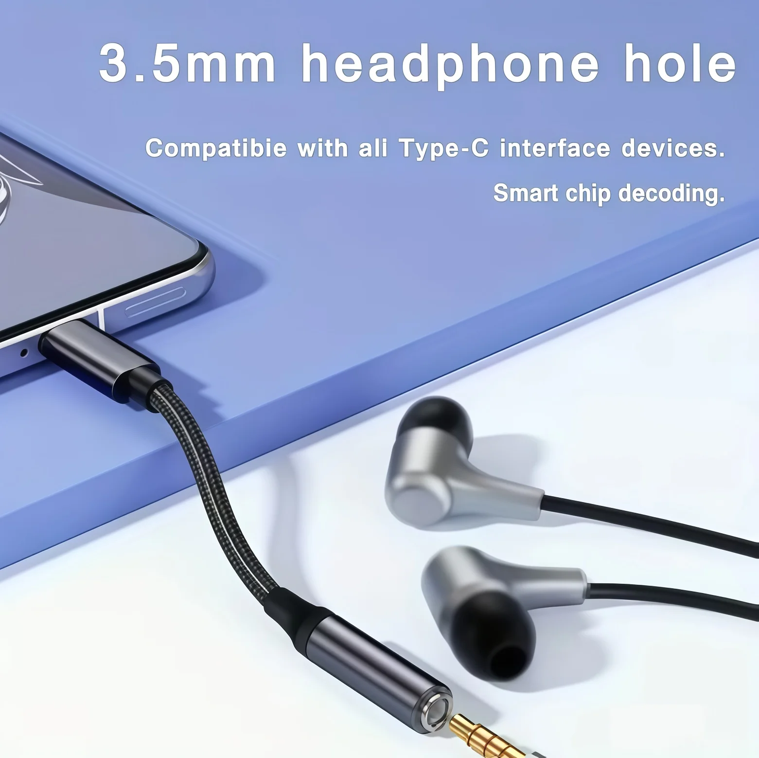 Adaptador de Audio USB-C a 3.5 - Audio Detect Music reseña y precio