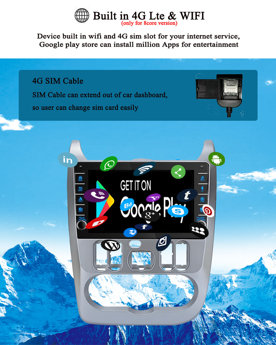 8G 128G Android14 Radio de coc - Audio Music Logo reseña y precio
