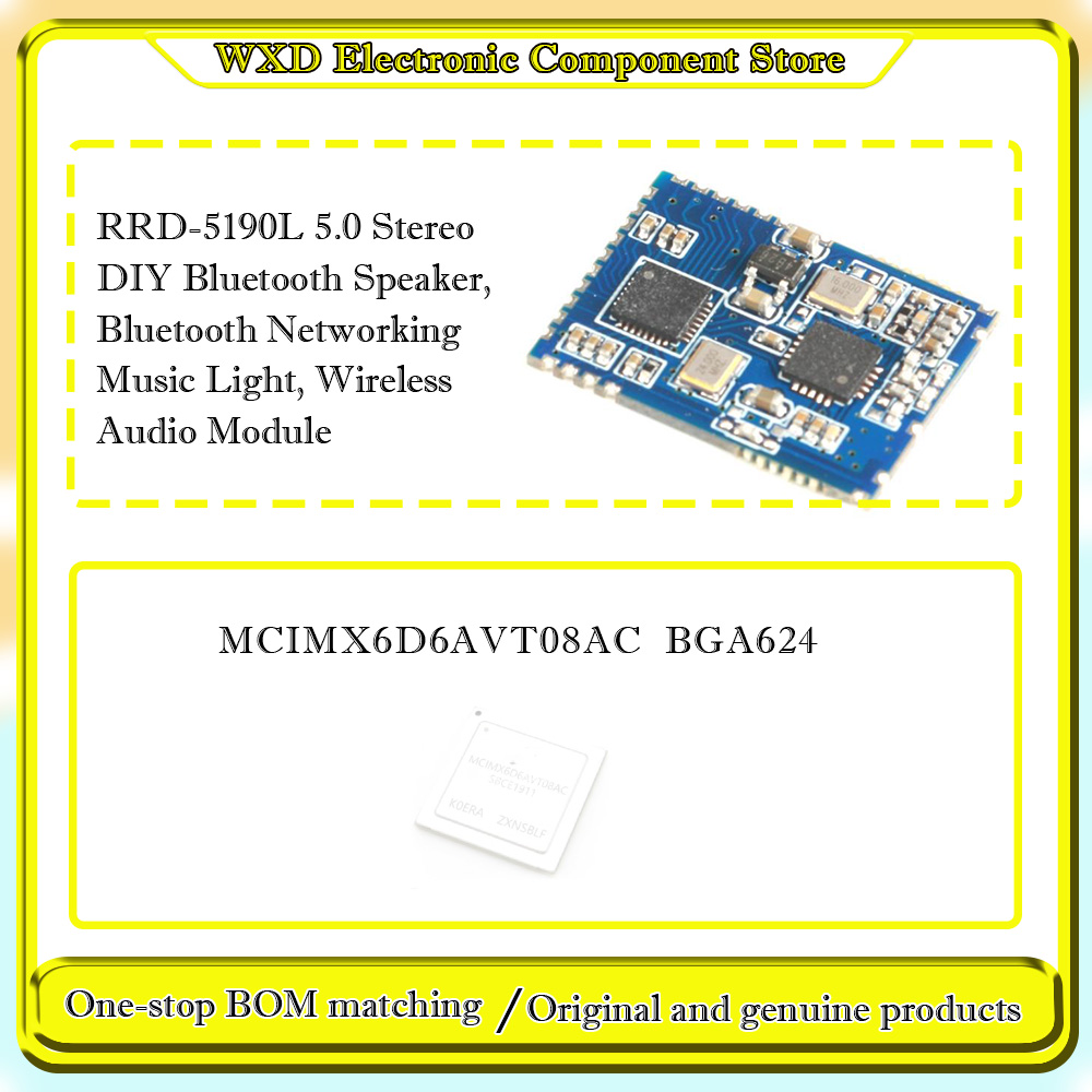 MCIMX6D6AVT08AC AD 10AC AD RRD - Audio Music Logo reseña y precio