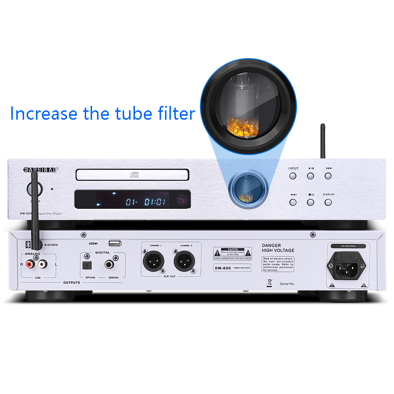 Reproductor de CD HIFI profesi - Audio Player With Youtube Music reseña y precio