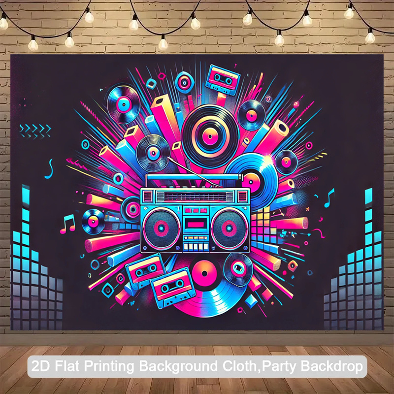 Producto plano 2D de 1 pieza.  - Audio Music In Background reseña y precio
