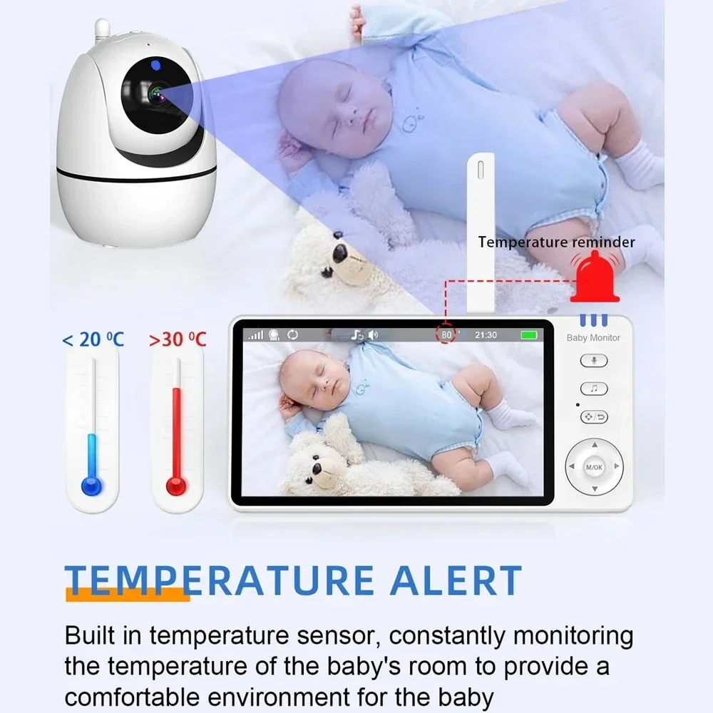 Monitor para Bebés VBABM ABM50 - Audio Detect Music reseña y precio
