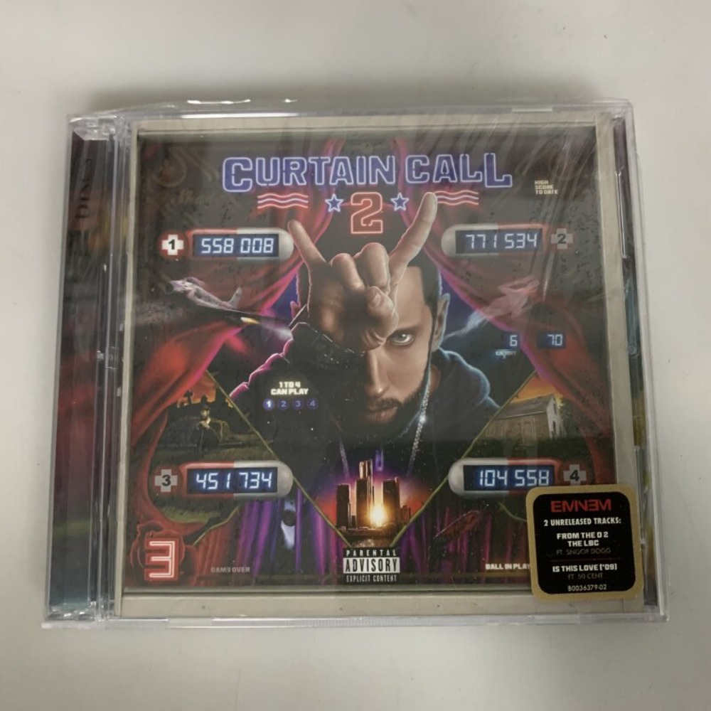 CD 'Curtain Call 2' Eminem Hip - Audio Music Hip Hop reseña y precio