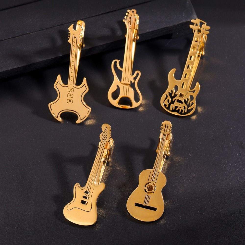 Clip de corbata de guitarra co - Audio Music Notes reseña y precio
