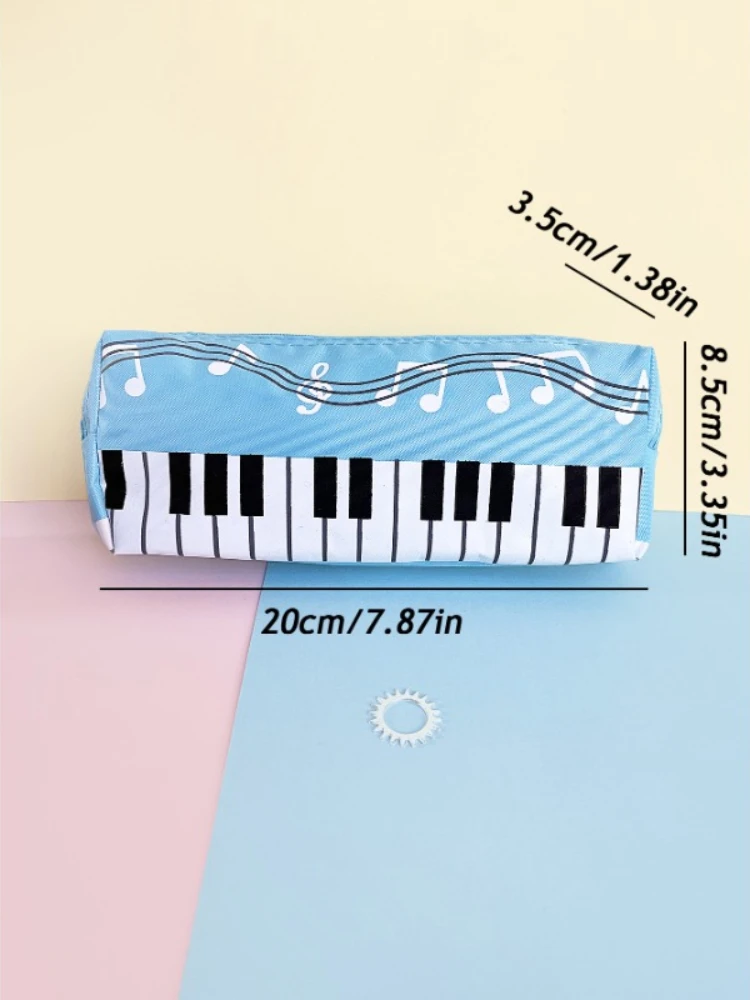 Estuche para lápices con diseñ - Audio Music Notes reseña y precio