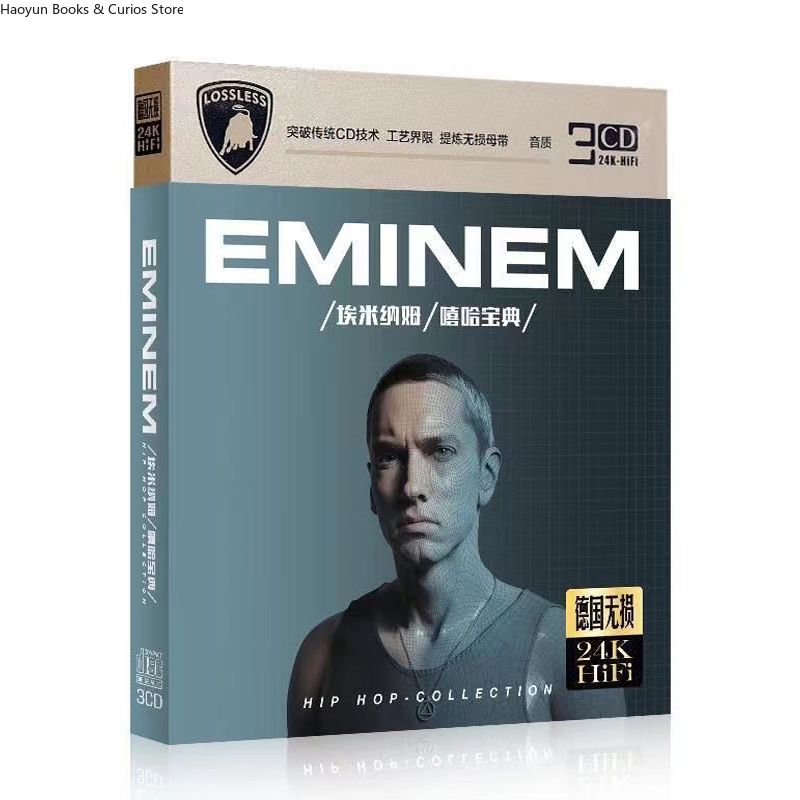 3 CD 、Eminem CD Album Car Play - Audio Music Hip Hop reseña y precio