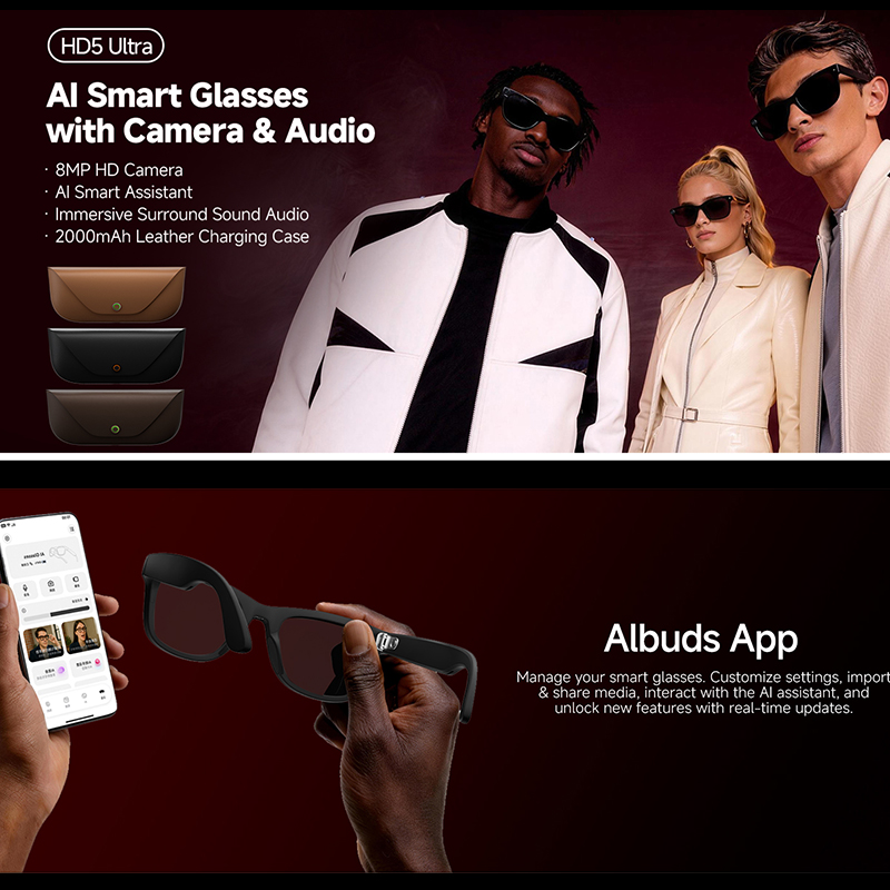 Nuevas Gafas Inteligentes con  - Audio Music Recognition reseña y precio