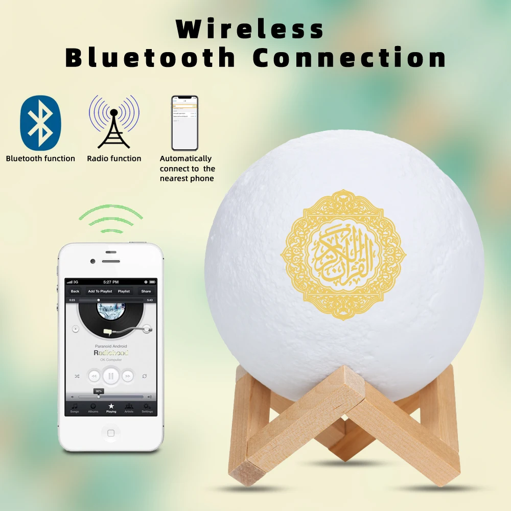 Altavoz Bluetooth Inalámbrico  - Audio Music Islamic reseña y precio
