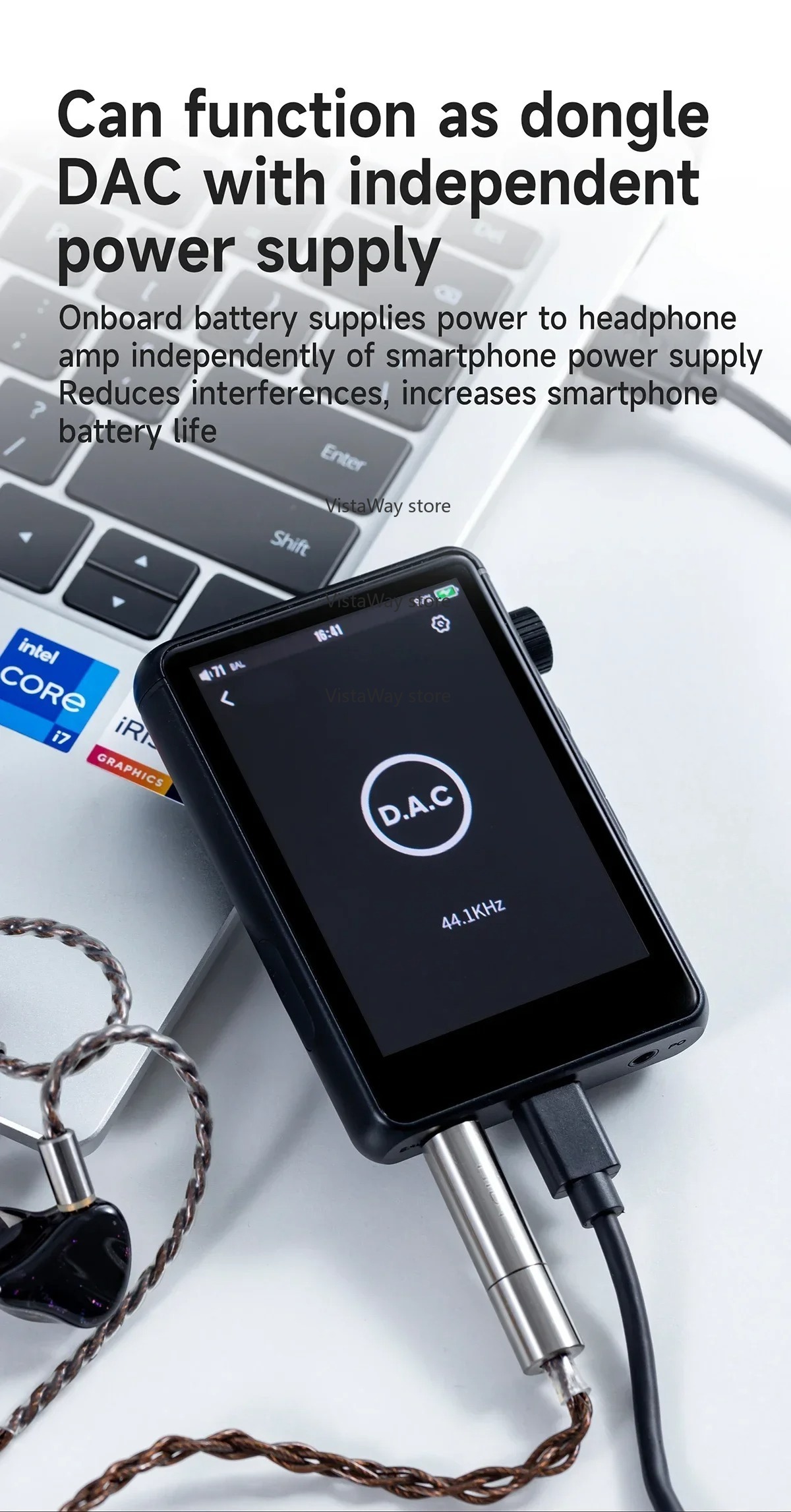 Reproductor de música WiFi Blu - Audio Music Web reseña y precio