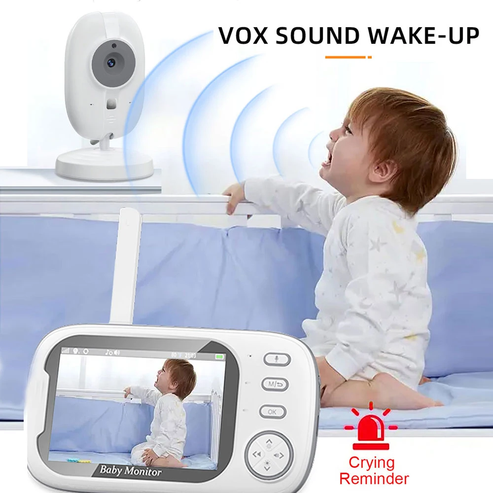 Cámara de monitoreo para bebés - Audio Detect Music reseña y precio