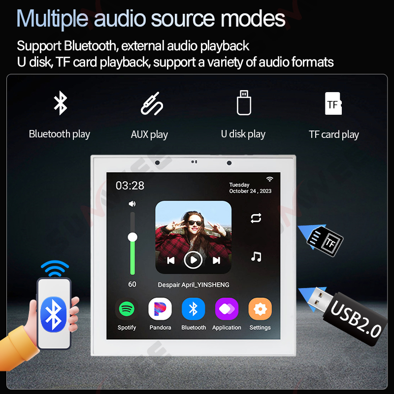 Amplificador de Audio Intelige - Audio Music In Background reseña y precio