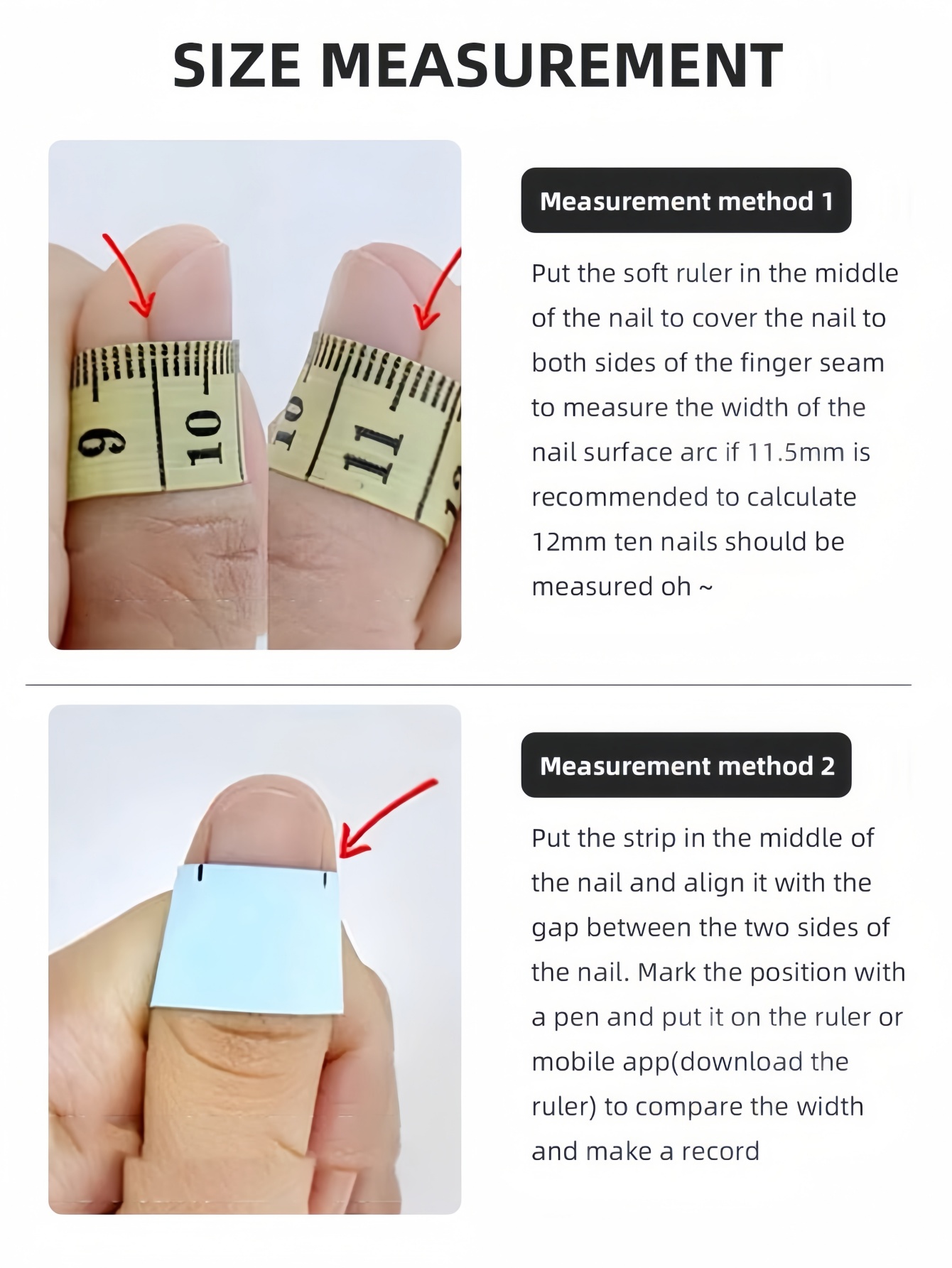 10 piezas de puntas de uñas ov - Audio Music Notes reseña y precio