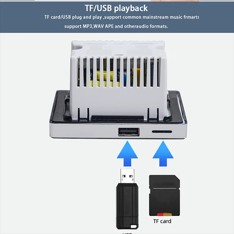 AMPLIFICADOR DE PARED Bluetoot - Audio Music In Background reseña y precio