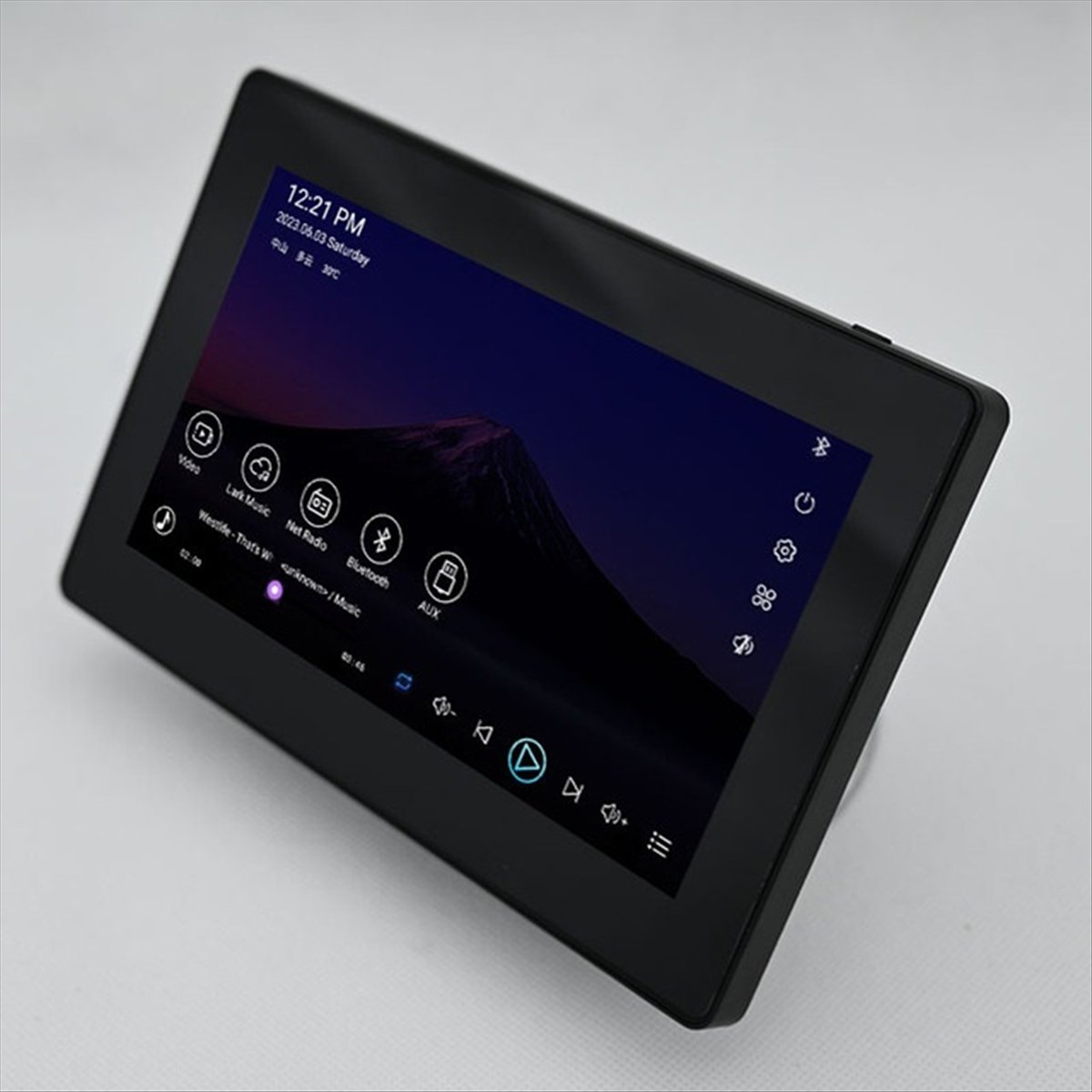A43M Panel de Música Ambiental - Audio Youtube Music Free reseña y precio