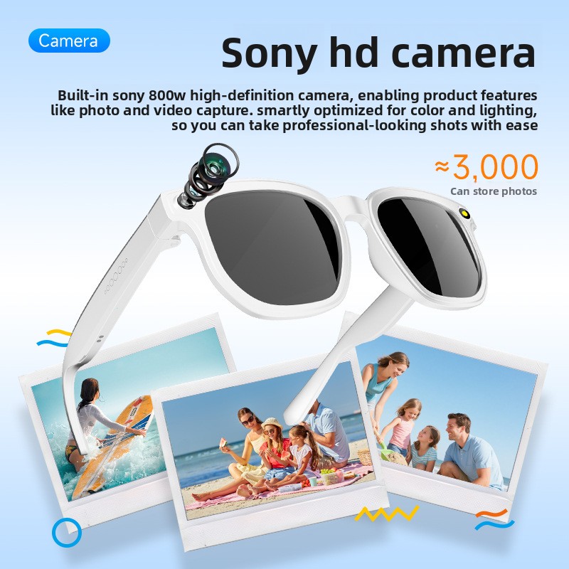 Nuevas Gafas Inteligentes H03  - Audio Music Recognition reseña y precio
