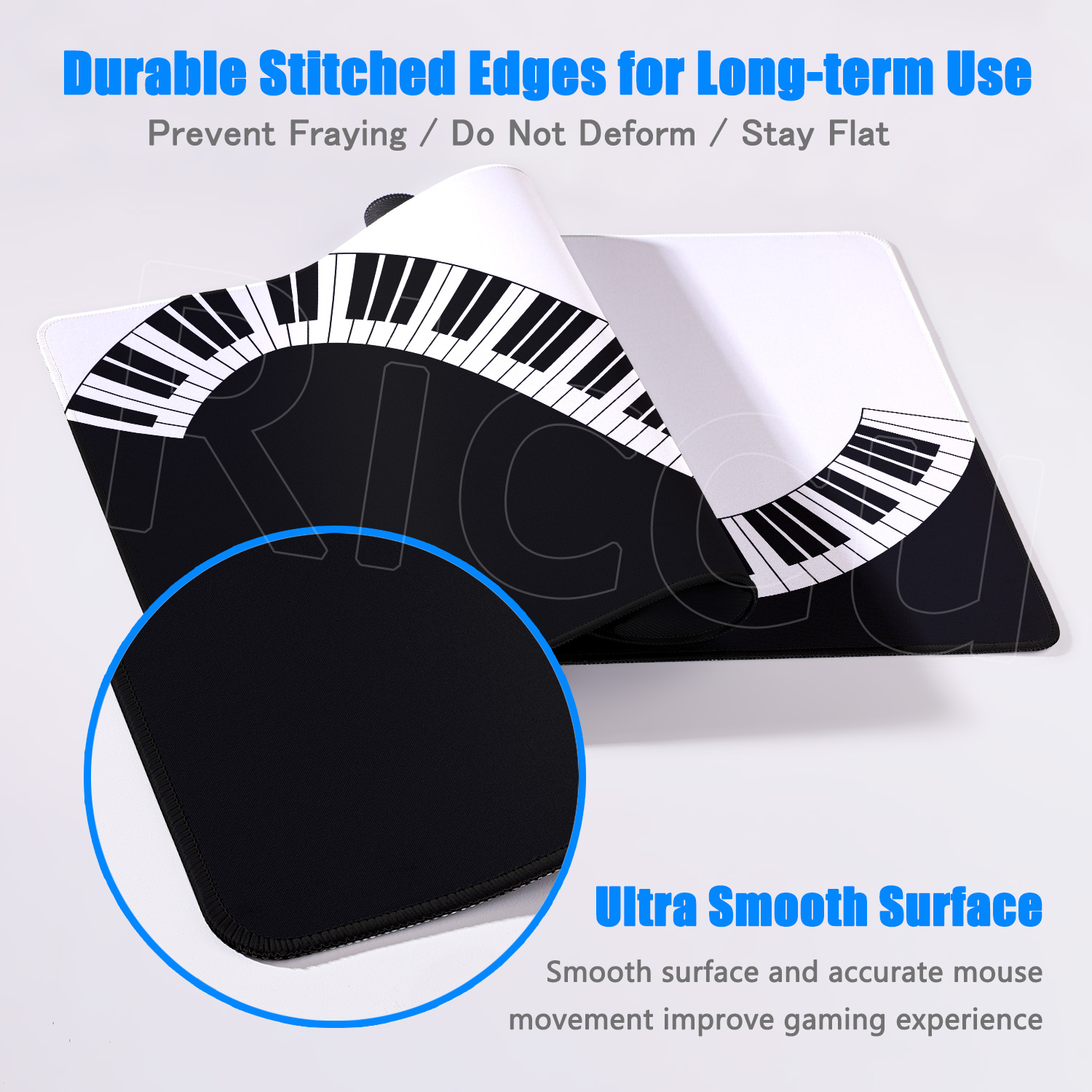 Alfombrilla de escritorio de g - Audio Music Notes reseña y precio