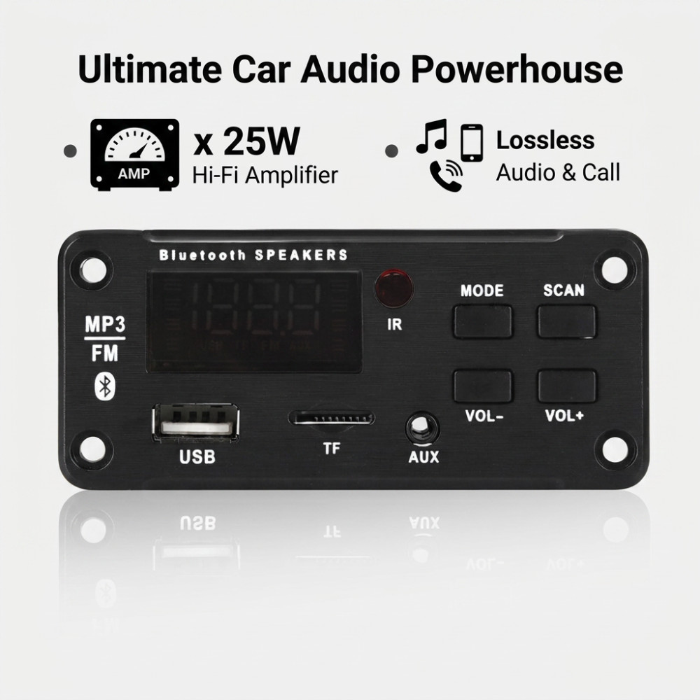 Amplificador de 50W con Blueto - Audio Music Mp3 Free reseña y precio