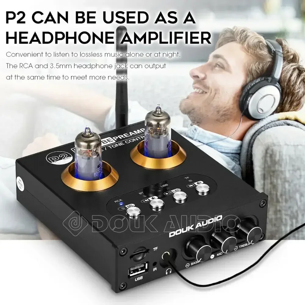 Preamplificador de tubo de vac - Audio Player With Youtube Music reseña y precio