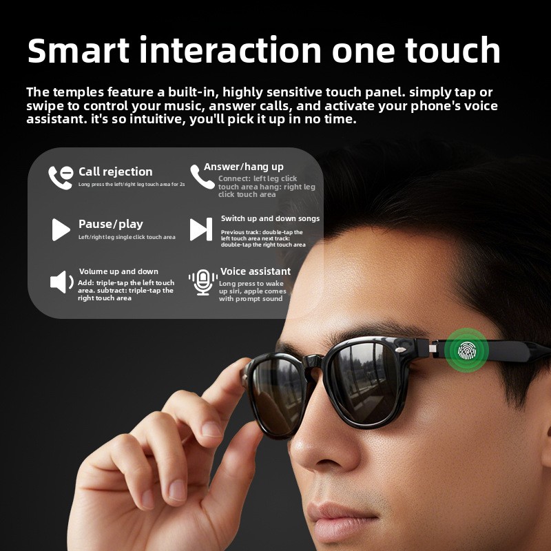 Lentes Inteligentes H06 con IA - Audio Music Recognition reseña y precio
