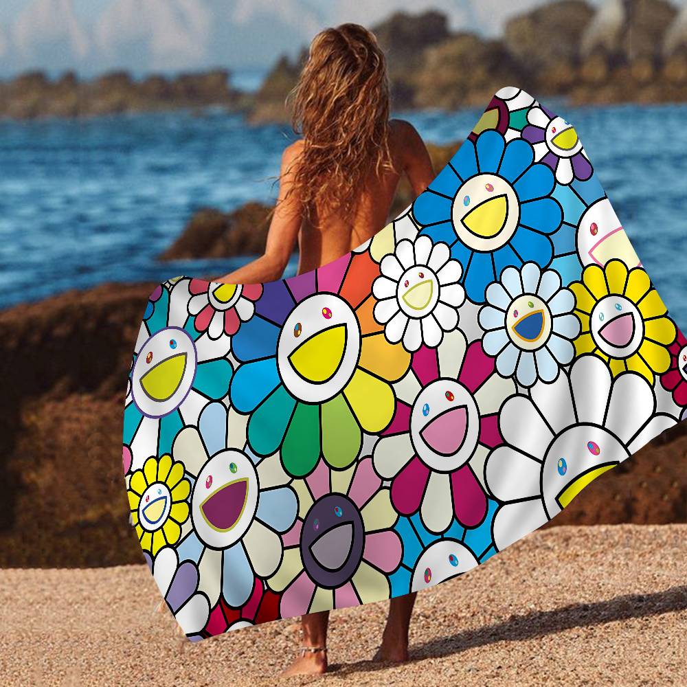 Toalla de playa con estampado  - Audio Music Logo reseña y precio