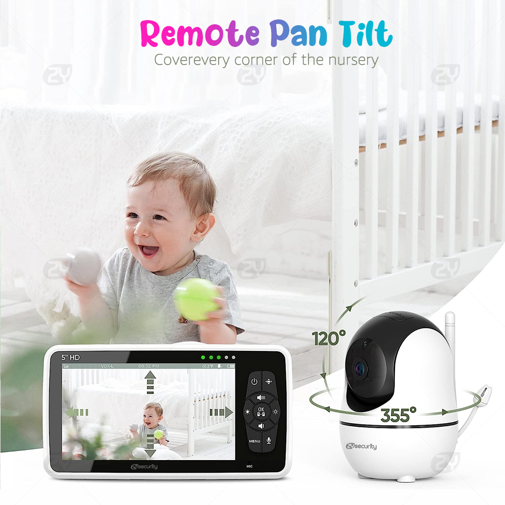 Monitor de video para bebés de - Audio Detect Music reseña y precio