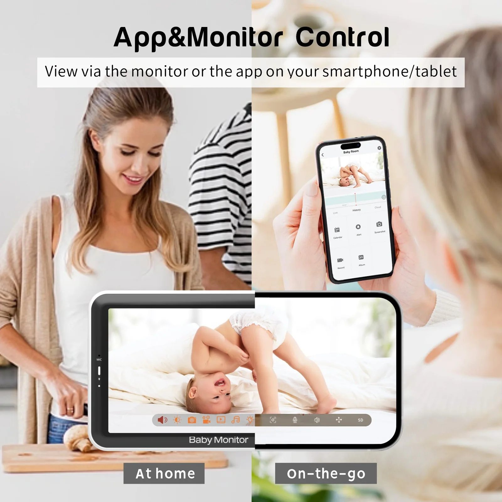 NUEVO monitor para bebés con p - Audio Music Track reseña y precio
